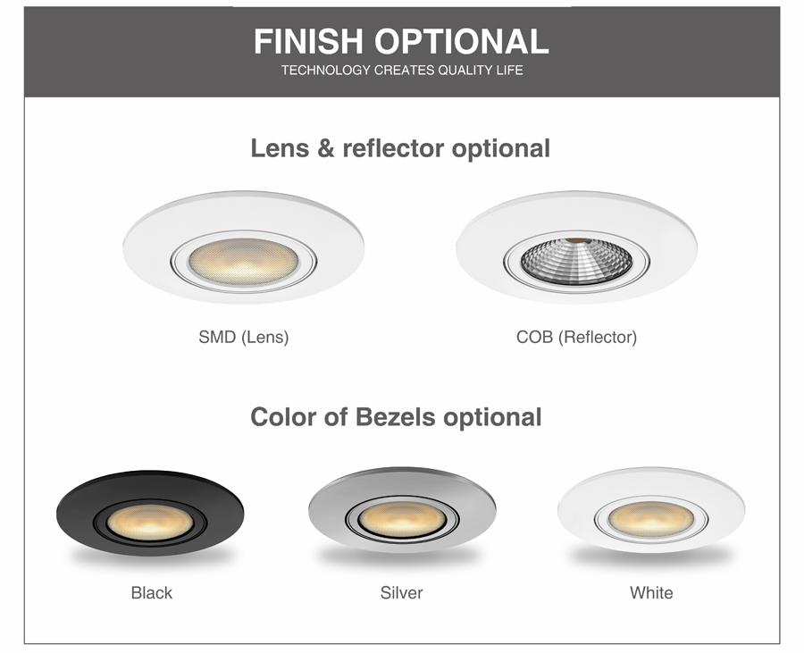 Dimmable Down Lights- RS-RD-0824-MW