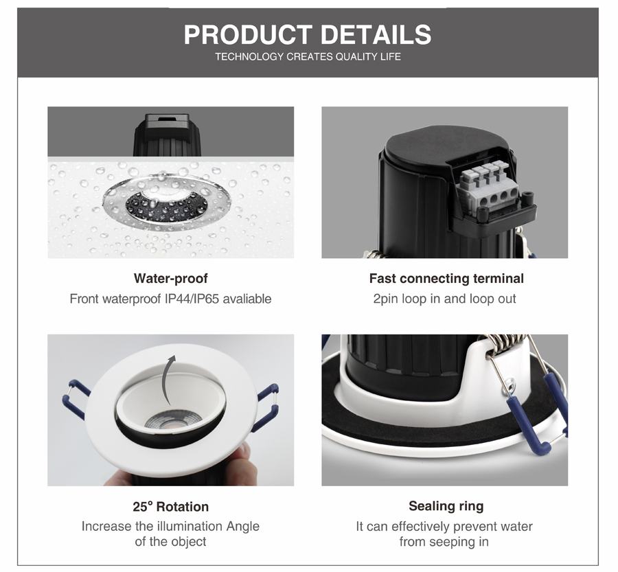 Recessed Downlight- RS-RD-0915-MW